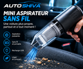 Mini Aspirateur de voiture sans fil
