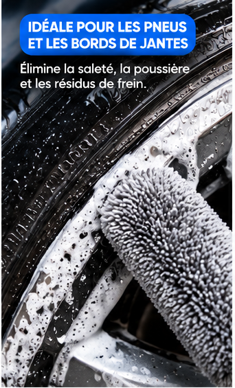 Brosse de nettoyage pour jante