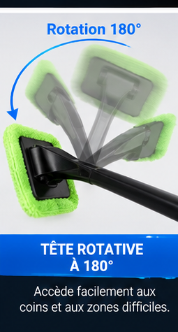 Nettoyeur de pare-brise 180°