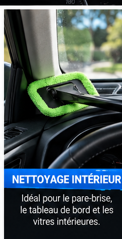Nettoyeur de pare-brise 180°