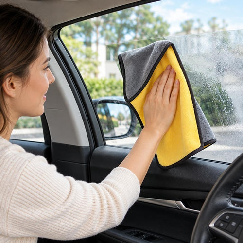 Chiffons microfibre pour voiture